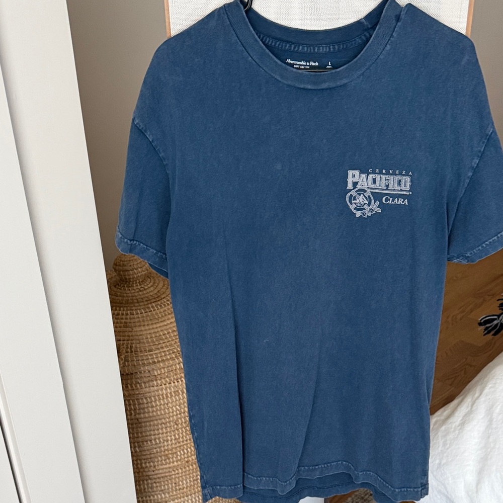 Abercrombie & Fitch Soft Blue Tee